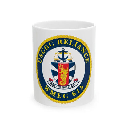 USCGC Reliance   Glassware (U.S. Coast Guard) White Coffee Mug 11oz - Go Mug Yourself