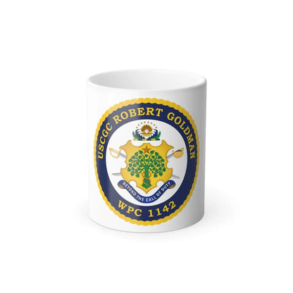USCGC Robert Goldman WPC 1142 (U.S. Coast Guard) Color Changing Mug 11oz-11oz-Go Mug Yourself
