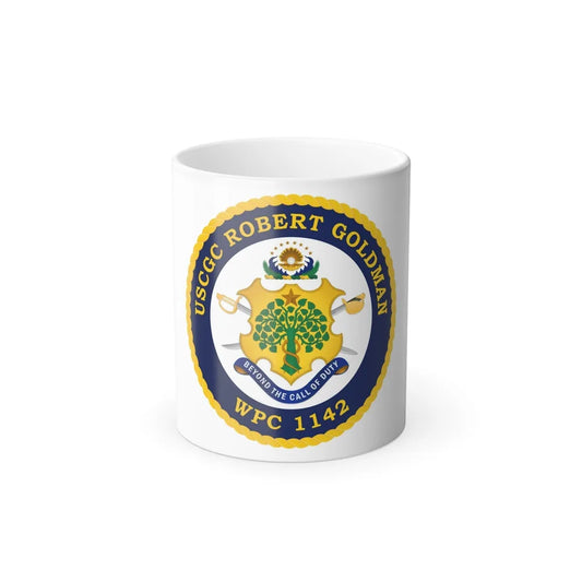 USCGC Robert Goldman WPC 1142 (U.S. Coast Guard) Color Changing Mug 11oz-11oz-Go Mug Yourself