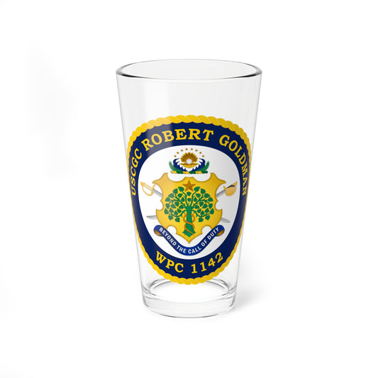 USCGC Robert Goldman WPC 1142 (U.S. Coast Guard) Pint Glass 16oz-16oz-Go Mug Yourself