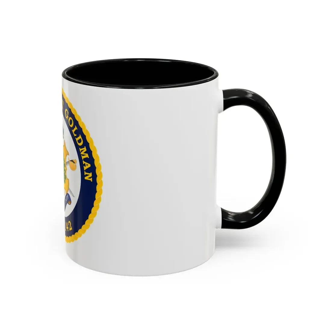 USCGC Robert Goldman WPC 1142 (U.S. Coast Guard) Accent Coffee Mug - Go Mug Yourself