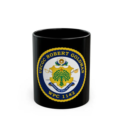 USCGC Robert Goldman WPC 1142 (U.S. Coast Guard) Black Coffee Mug 11oz - Go Mug Yourself