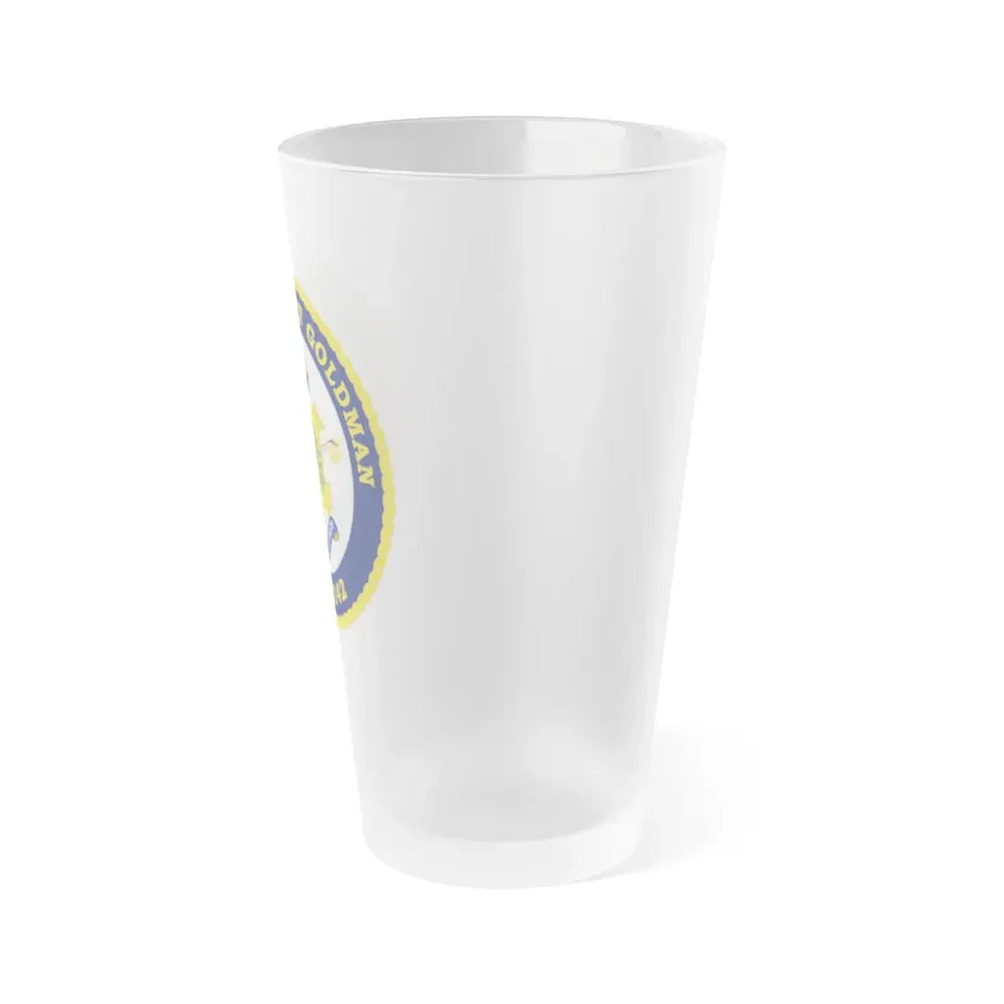 USCGC Robert Goldman WPC 1142 (U.S. Coast Guard) Frosted Pint Glass 16oz - Go Mug Yourself