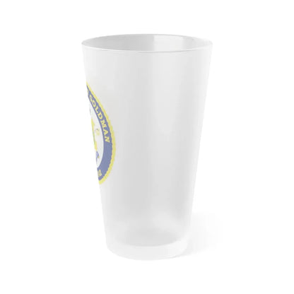 USCGC Robert Goldman WPC 1142 (U.S. Coast Guard) Frosted Pint Glass 16oz - Go Mug Yourself