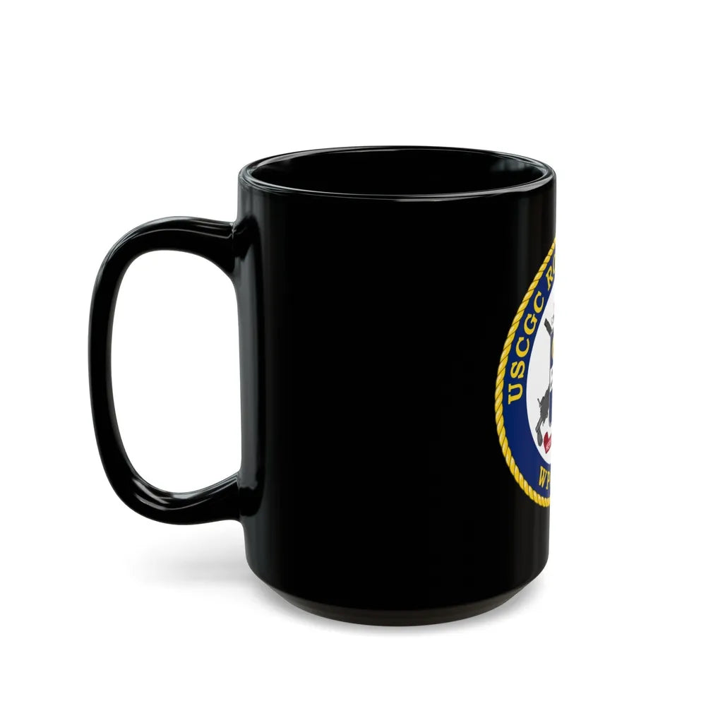 USCGC Robert Ward WPC 1130 (U.S. Coast Guard) Black Coffee Mug-Go Mug Yourself