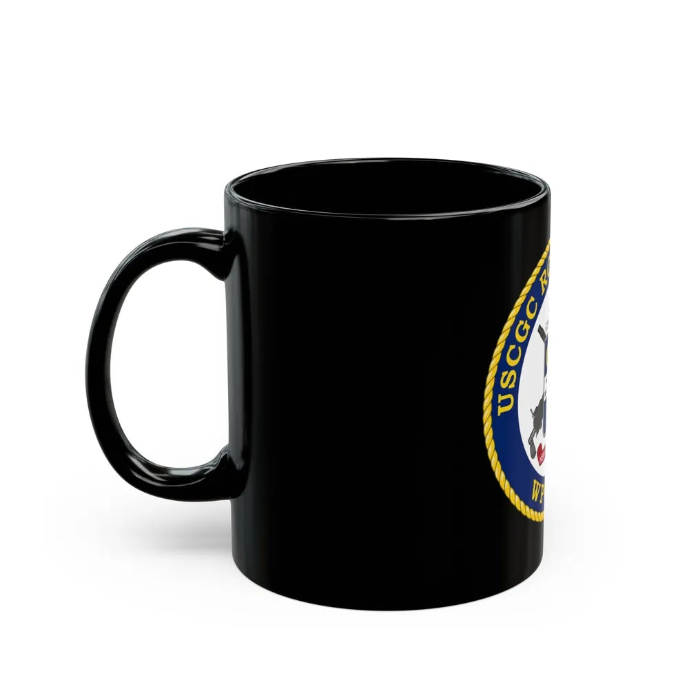 USCGC Robert Ward WPC 1130 (U.S. Coast Guard) Black Coffee Mug-Go Mug Yourself