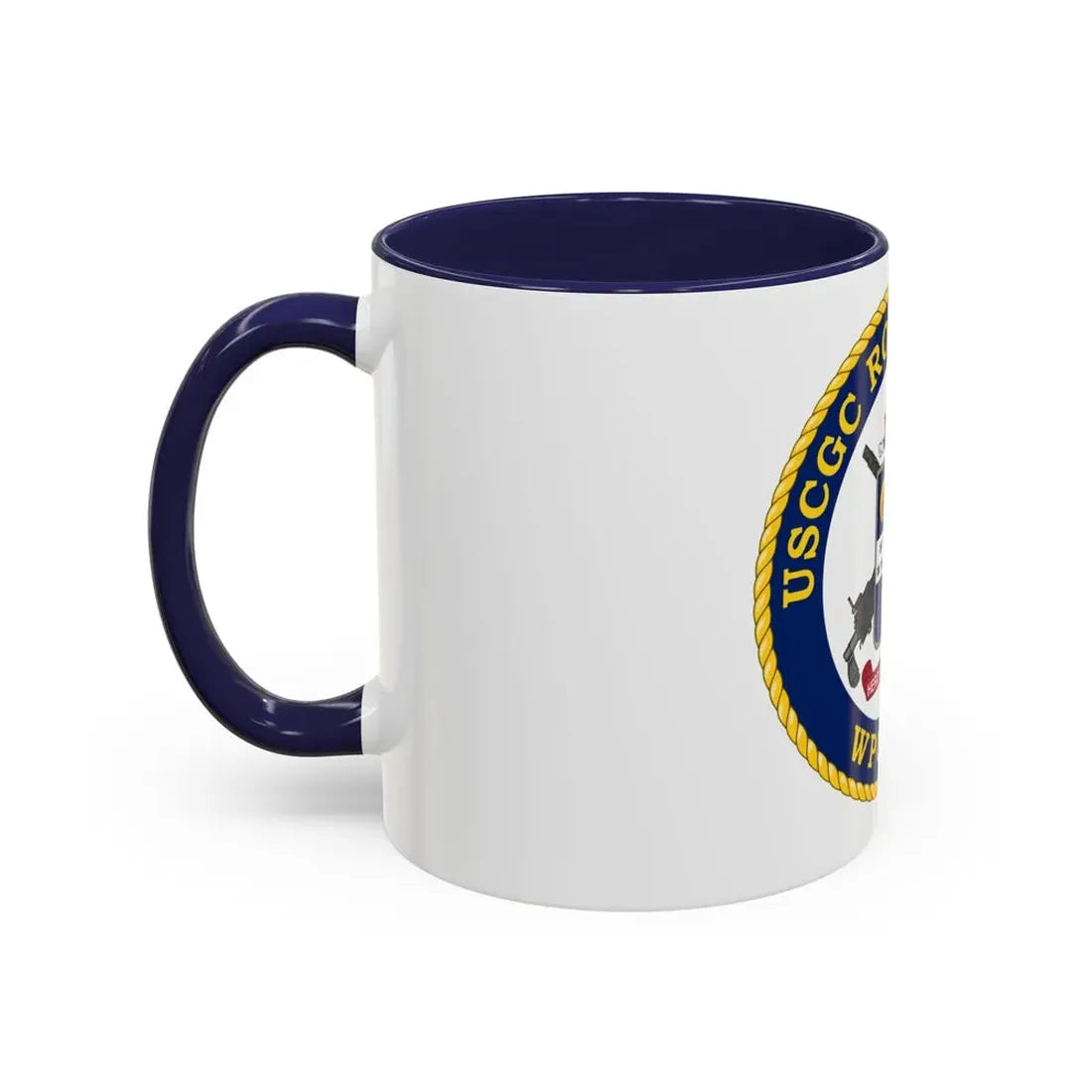 USCGC Robert Ward WPC 1130 (U.S. Coast Guard) Accent Coffee Mug - Go Mug Yourself