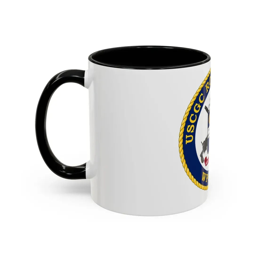 USCGC Robert Ward WPC 1130 (U.S. Coast Guard) Accent Coffee Mug - Go Mug Yourself