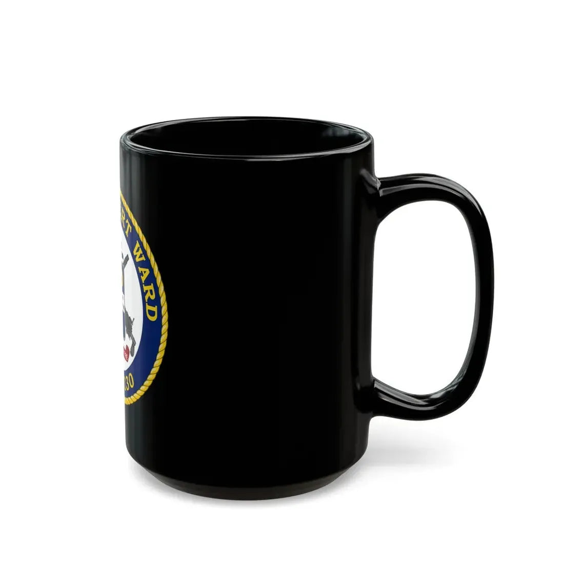 USCGC Robert Ward WPC 1130 (U.S. Coast Guard) Black Coffee Mug - Go Mug Yourself