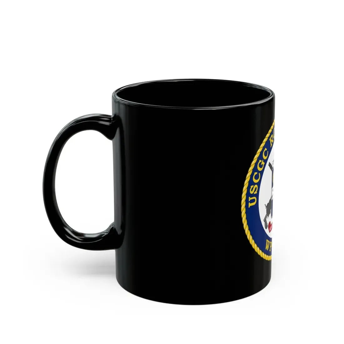 USCGC Robert Ward WPC 1130 (U.S. Coast Guard) Black Coffee Mug - Go Mug Yourself
