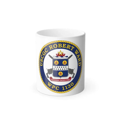 USCGC Robert Ward WPC 1130 (U.S. Coast Guard) Color Changing Coffee Mug 11oz - Go Mug Yourself