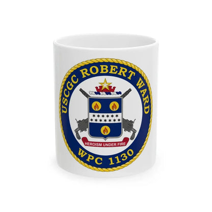 USCGC Robert Ward WPC 1130 (U.S. Coast Guard) White Coffee Mug 11oz - Go Mug Yourself
