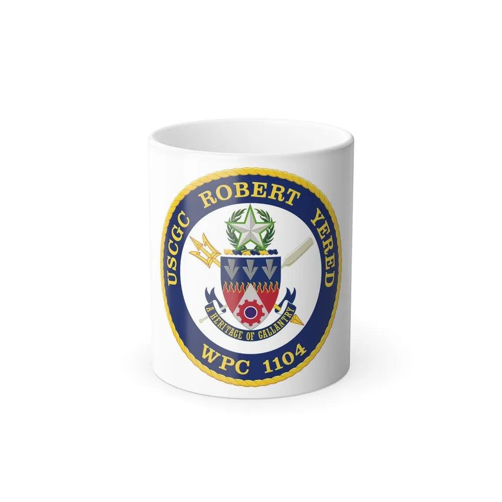 USCGC Robert Yered WPC 1104 1 (U.S. Coast Guard) Color Changing Mug 11oz-11oz-Go Mug Yourself