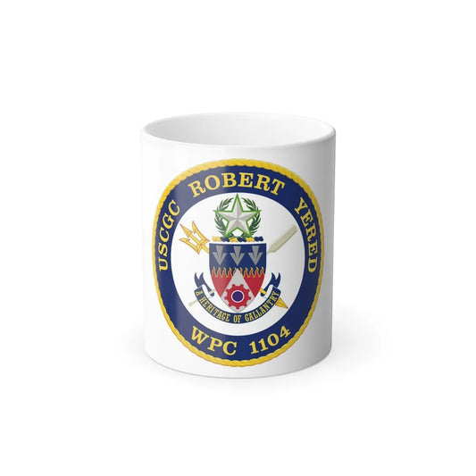 USCGC Robert Yered WPC 1104 1 (U.S. Coast Guard) Color Changing Mug 11oz-11oz-Go Mug Yourself