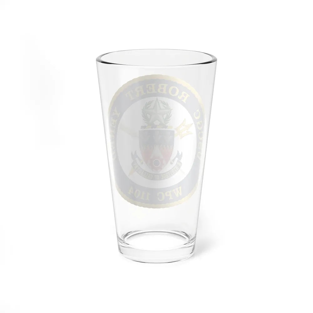 USCGC Robert Yered WPC 1104 1 (U.S. Coast Guard) Pint Glass 16oz-Go Mug Yourself