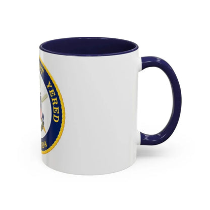 USCGC Robert Yered WPC 1104 1 (U.S. Coast Guard) Accent Coffee Mug - Go Mug Yourself