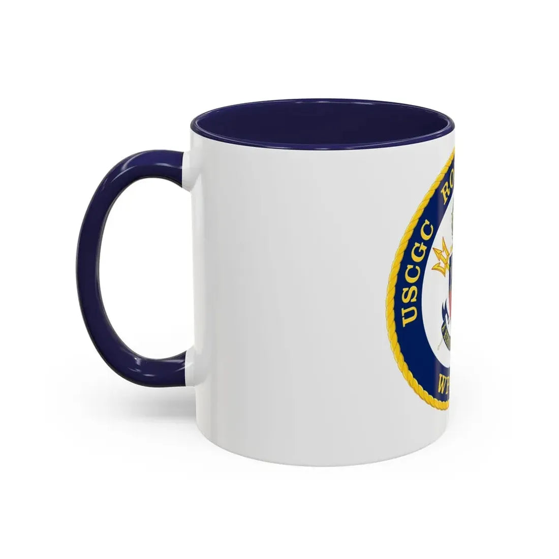USCGC Robert Yered WPC 1104 1 (U.S. Coast Guard) Accent Coffee Mug - Go Mug Yourself