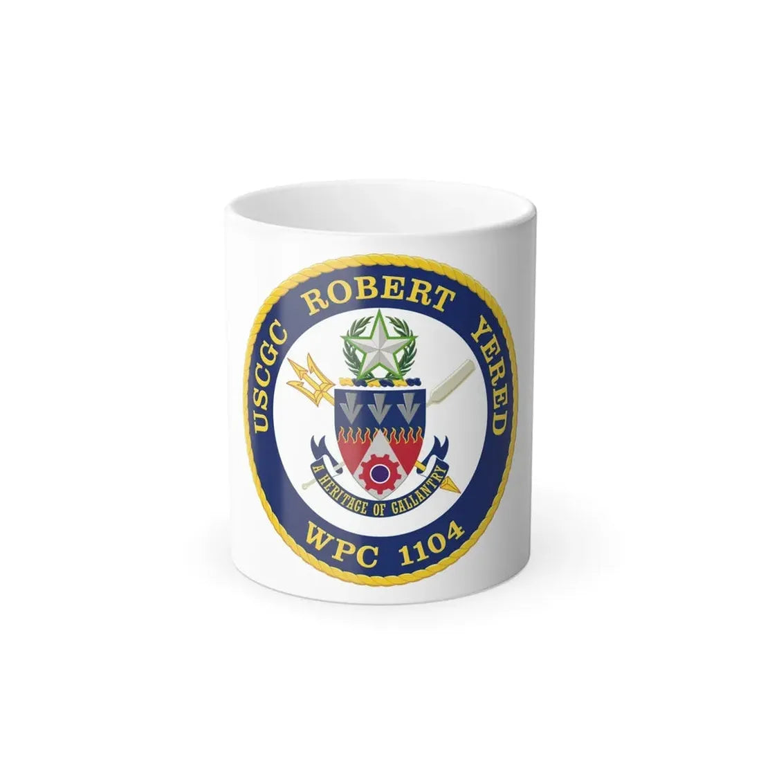 USCGC Robert Yered WPC 1104 1 (U.S. Coast Guard) Color Changing Coffee Mug 11oz - Go Mug Yourself