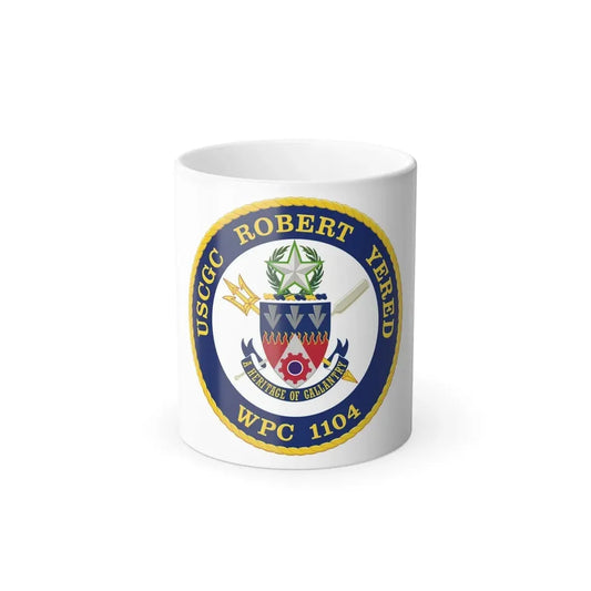 USCGC Robert Yered WPC 1104 1 (U.S. Coast Guard) Color Changing Coffee Mug 11oz - Go Mug Yourself