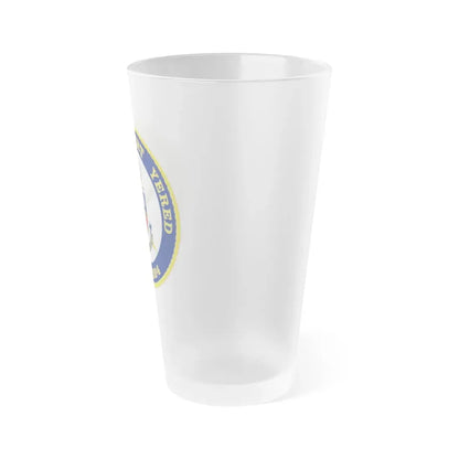 USCGC Robert Yered WPC 1104 1 (U.S. Coast Guard) Frosted Pint Glass 16oz - Go Mug Yourself