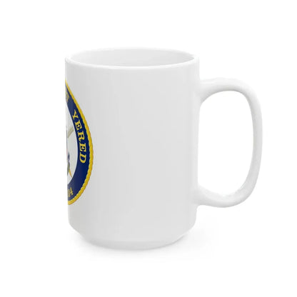 USCGC Robert Yered WPC 1104 1 (U.S. Coast Guard) White Coffee Mug - Go Mug Yourself