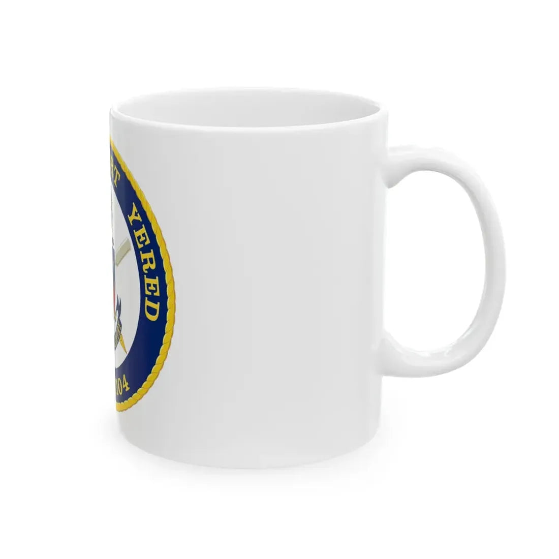 USCGC Robert Yered WPC 1104 1 (U.S. Coast Guard) White Coffee Mug - Go Mug Yourself
