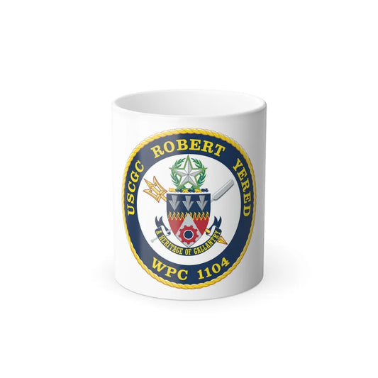 USCGC ROBERT YERED WPC 1104 (U.S. Coast Guard) Color Changing Mug 11oz-11oz-Go Mug Yourself