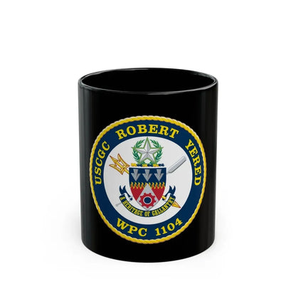 USCGC ROBERT YERED WPC 1104 (U.S. Coast Guard) Black Coffee Mug 11oz - Go Mug Yourself