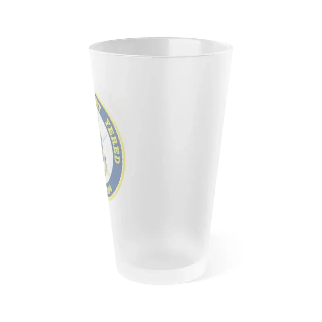 USCGC ROBERT YERED WPC 1104 (U.S. Coast Guard) Frosted Pint Glass 16oz - Go Mug Yourself