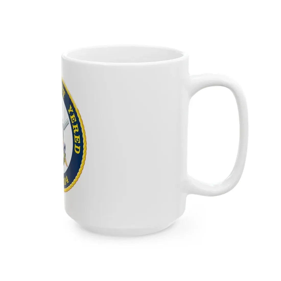 USCGC ROBERT YERED WPC 1104 (U.S. Coast Guard) White Coffee Mug - Go Mug Yourself