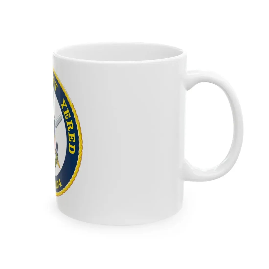 USCGC ROBERT YERED WPC 1104 (U.S. Coast Guard) White Coffee Mug - Go Mug Yourself