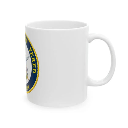 USCGC ROBERT YERED WPC 1104 (U.S. Coast Guard) White Coffee Mug - Go Mug Yourself