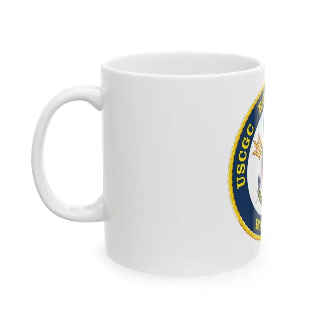 USCGC ROBERT YERED WPC 1104 (U.S. Coast Guard) White Coffee Mug - Go Mug Yourself