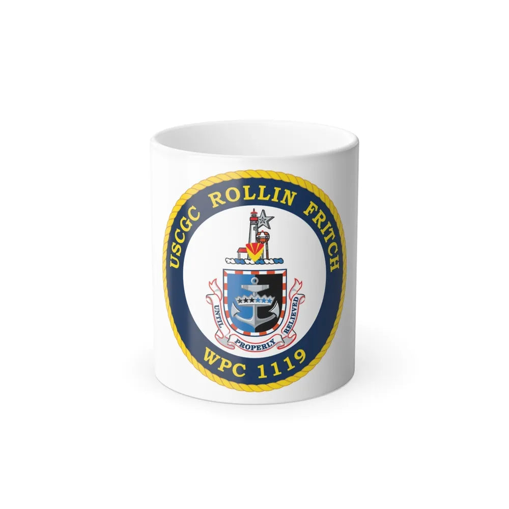 USCGC Rollin Fritch WPC 1119 (U.S. Coast Guard) Color Changing Mug 11oz-11oz-Go Mug Yourself