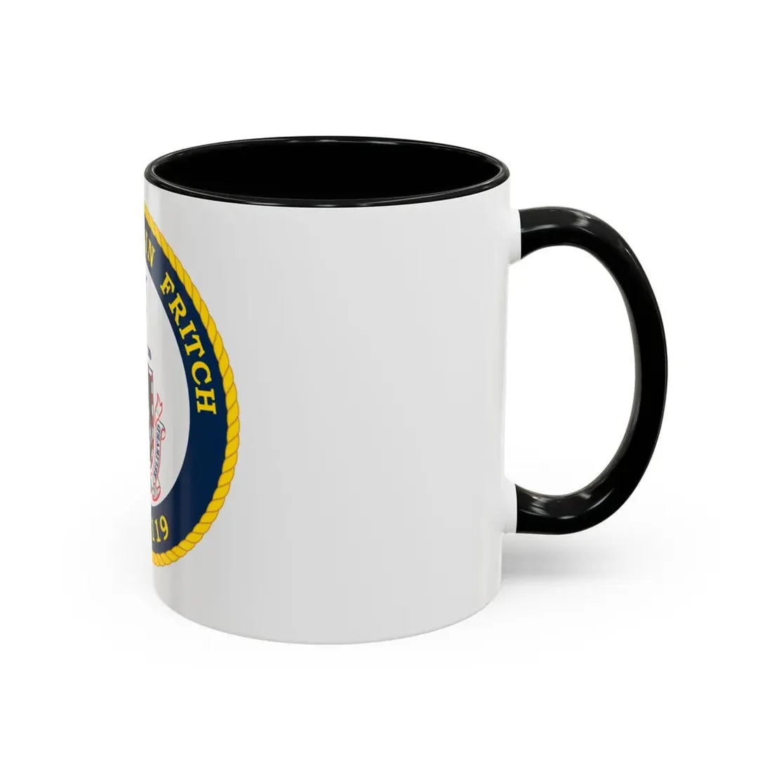 USCGC Rollin Fritch WPC 1119 (U.S. Coast Guard) Accent Coffee Mug - Go Mug Yourself