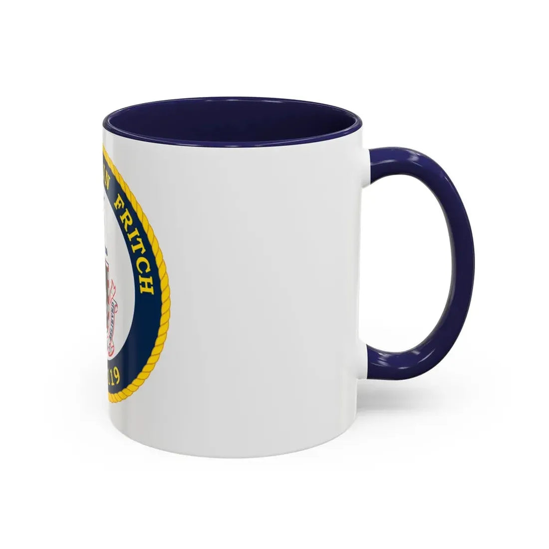 USCGC Rollin Fritch WPC 1119 (U.S. Coast Guard) Accent Coffee Mug - Go Mug Yourself