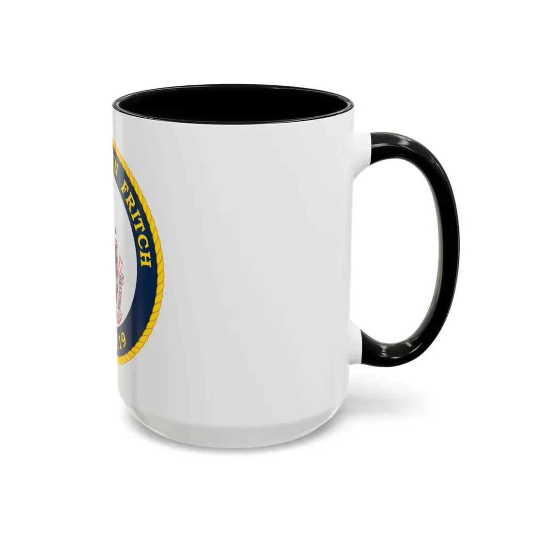 USCGC Rollin Fritch WPC 1119 (U.S. Coast Guard) Accent Coffee Mug - Go Mug Yourself