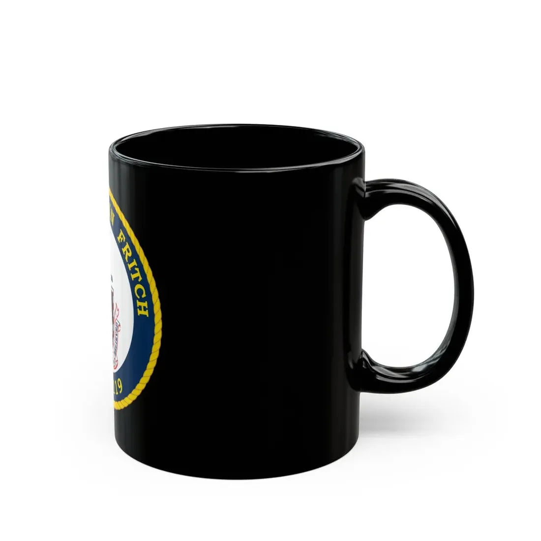 USCGC Rollin Fritch WPC 1119 (U.S. Coast Guard) Black Coffee Mug - Go Mug Yourself