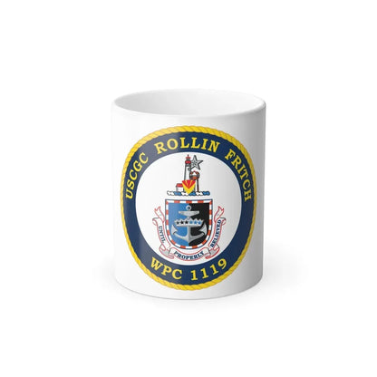 USCGC Rollin Fritch WPC 1119 (U.S. Coast Guard) Color Changing Coffee Mug 11oz - Go Mug Yourself