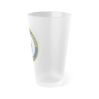 USCGC Rollin Fritch WPC 1119 (U.S. Coast Guard) Frosted Pint Glass 16oz - Go Mug Yourself