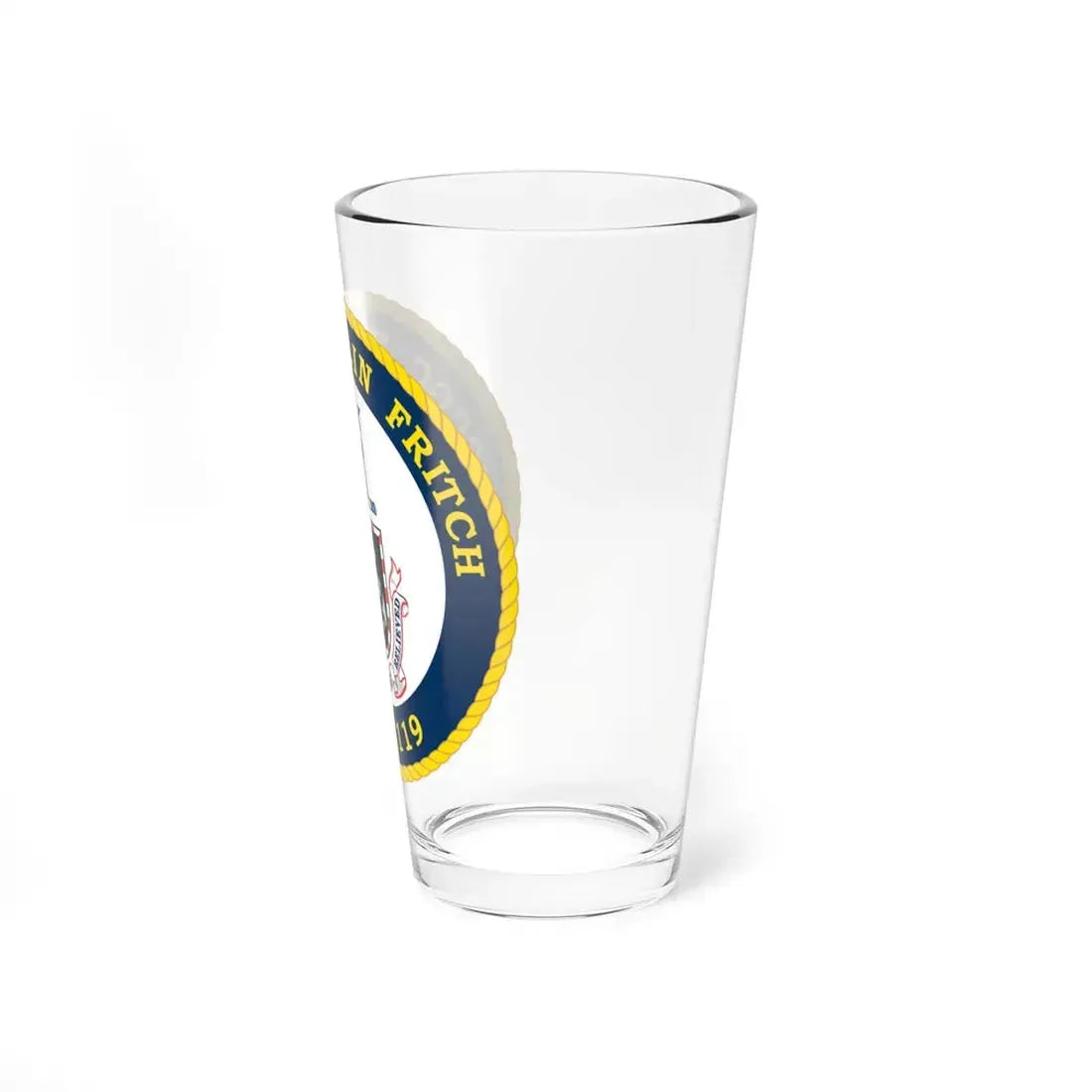 USCGC Rollin Fritch WPC 1119 (U.S. Coast Guard) Pint Glass 16oz - Go Mug Yourself