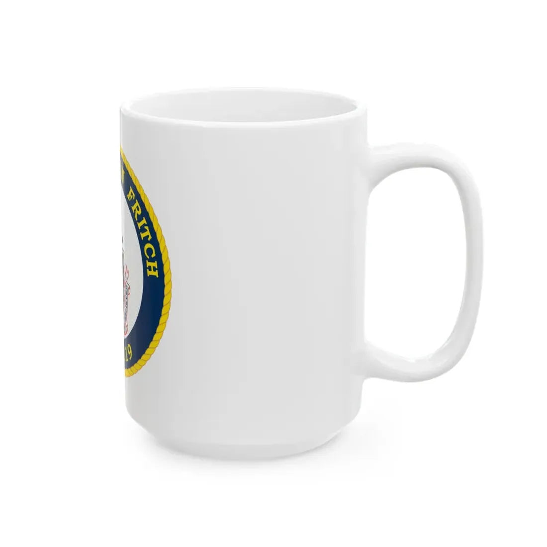 USCGC Rollin Fritch WPC 1119 (U.S. Coast Guard) White Coffee Mug - Go Mug Yourself