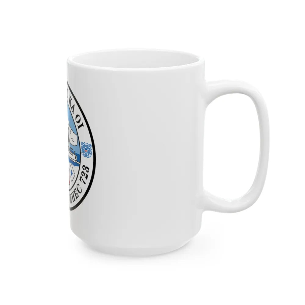 USCGC RUSH WHEC 723 (U.S. Coast Guard) White Coffee Mug-Go Mug Yourself