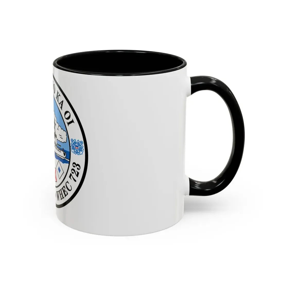 USCGC RUSH WHEC 723 (U.S. Coast Guard) Accent Coffee Mug - Go Mug Yourself