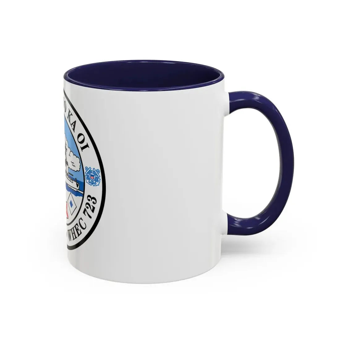 USCGC RUSH WHEC 723 (U.S. Coast Guard) Accent Coffee Mug - Go Mug Yourself