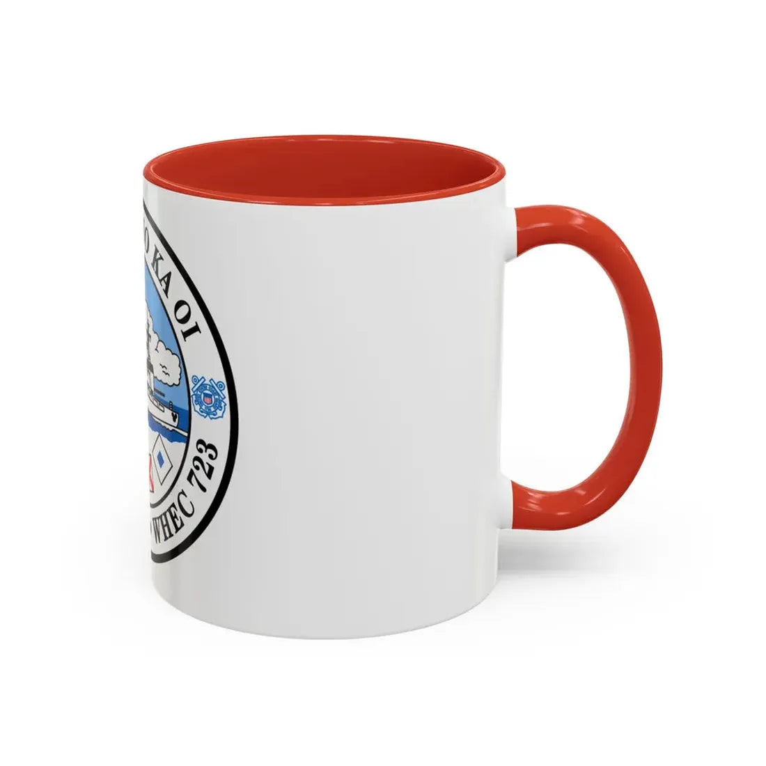 USCGC RUSH WHEC 723 (U.S. Coast Guard) Accent Coffee Mug - Go Mug Yourself