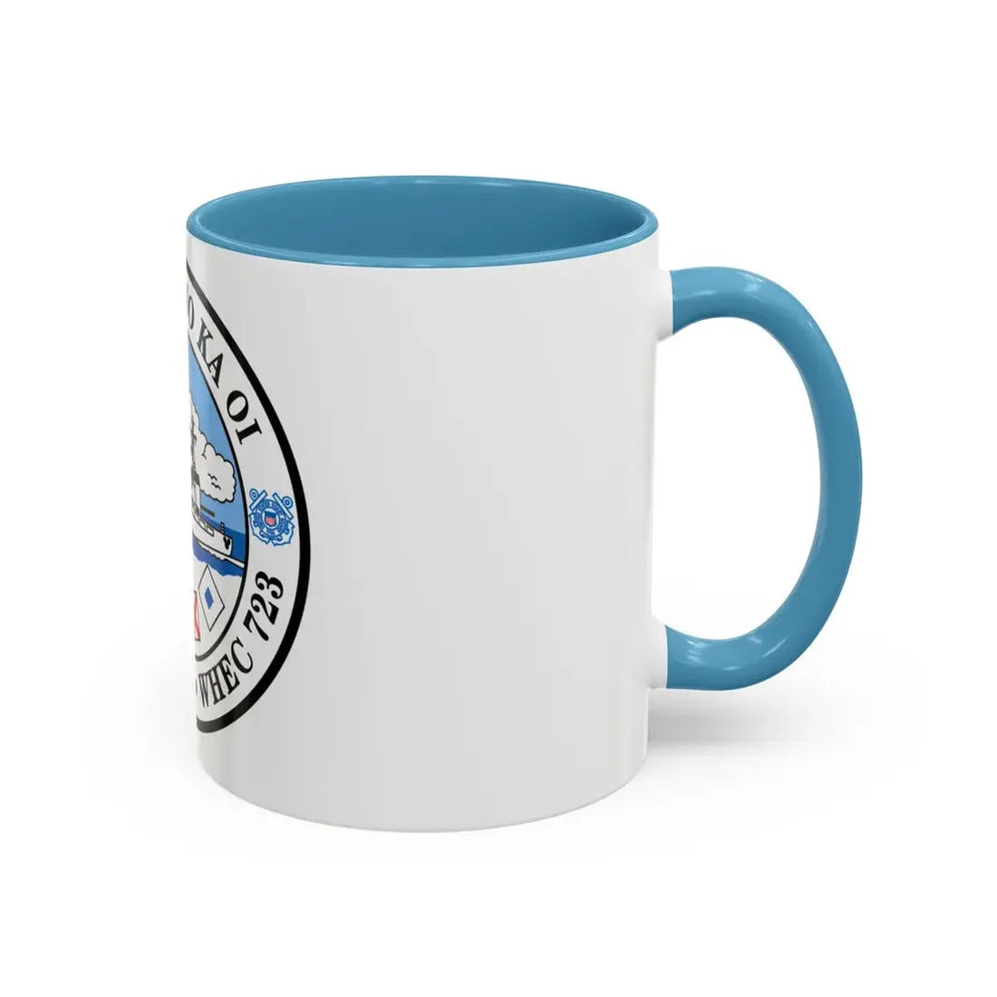 USCGC RUSH WHEC 723 (U.S. Coast Guard) Accent Coffee Mug - Go Mug Yourself