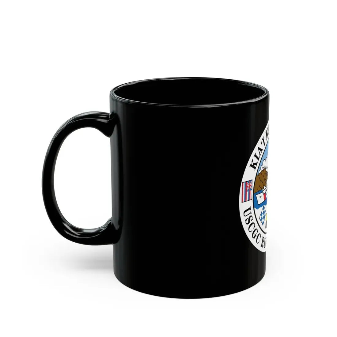 USCGC RUSH WHEC 723 (U.S. Coast Guard) Black Coffee Mug - Go Mug Yourself