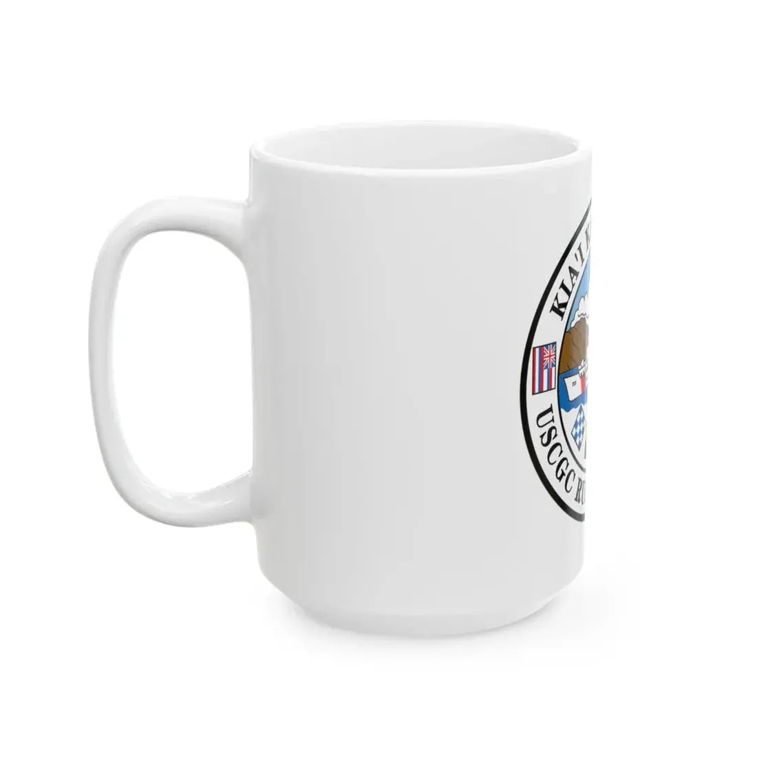 USCGC RUSH WHEC 723 (U.S. Coast Guard) White Coffee Mug - Go Mug Yourself