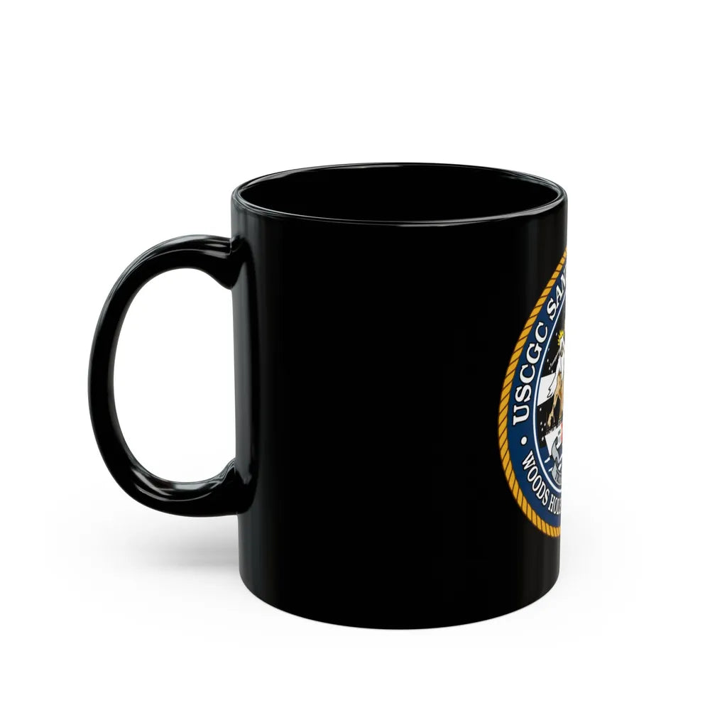 USCGC Sanibel WPB 1312 (U.S. Coast Guard) Black Coffee Mug-Go Mug Yourself